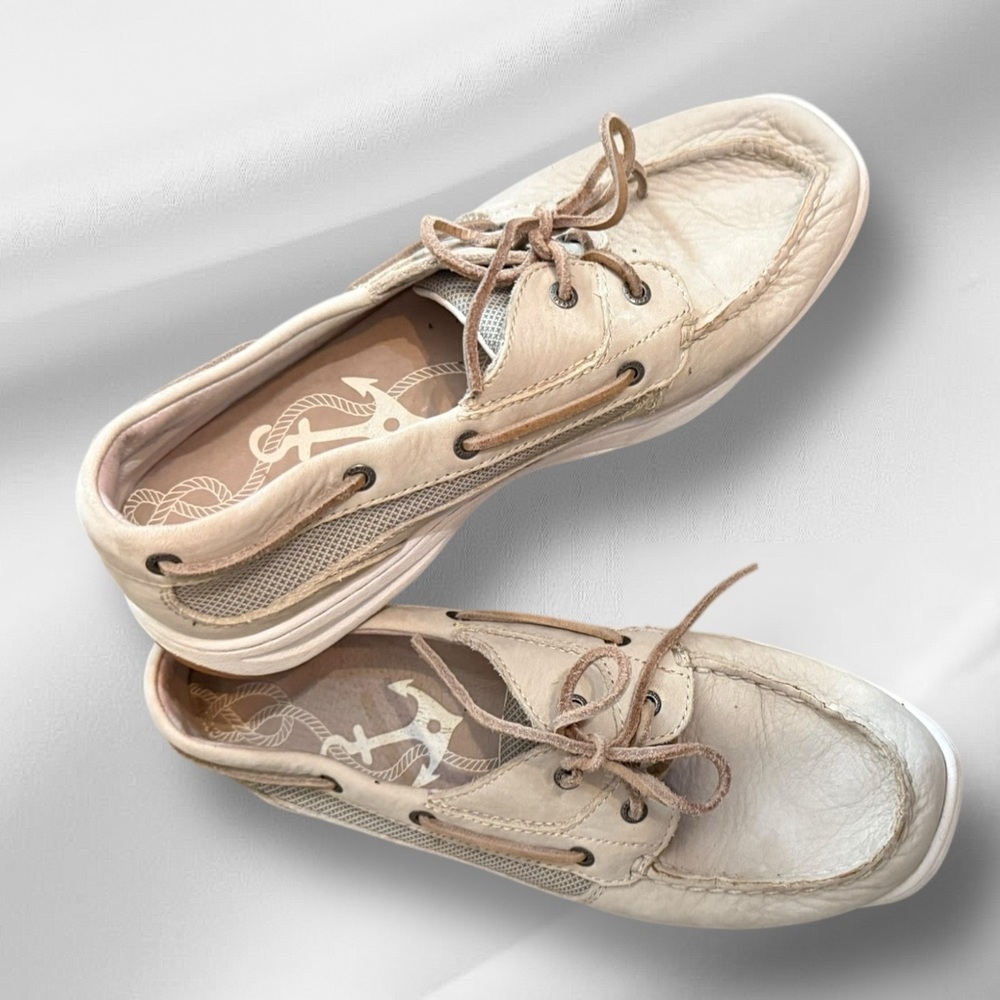 LL Bean Leather Boat Shoes